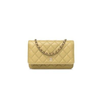 CHANEL CAVIAR QUILTED WALLET ON CHAIN WOC 1177827 (19*11*4cm)